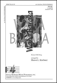Wana Baraka SSA choral sheet music cover Thumbnail